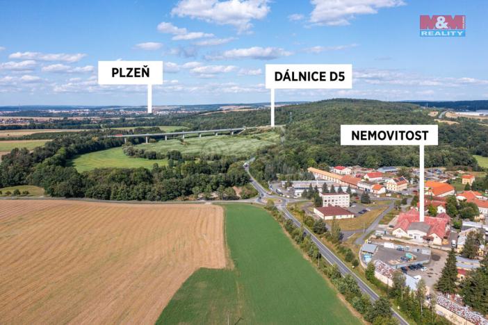 Pronájem výrobních prostor, Štěnovice, Plzeňská, 1366 m2