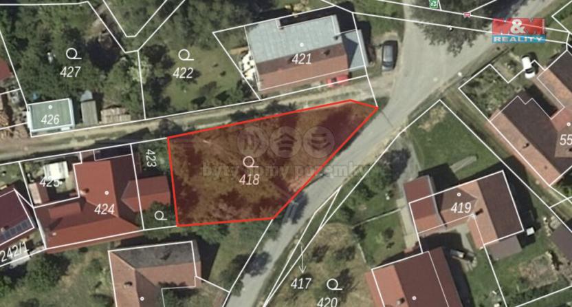 Prodej pozemku pro bydlení, Skřípov, 375 m2