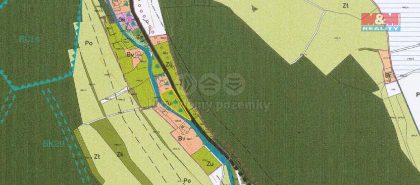 Prodej louky, Vápenná, 2079 m2