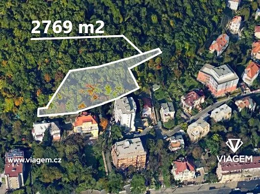 Prodej podílu lesa, Praha - Smíchov, 1384 m2