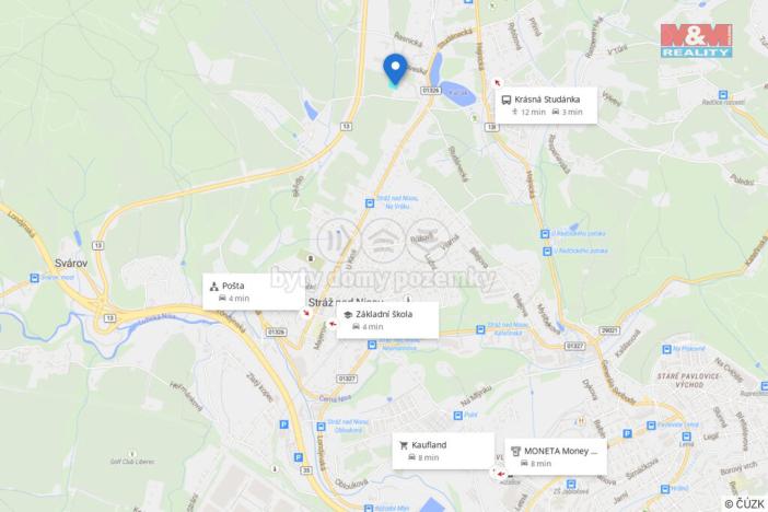 Prodej pozemku pro bydlení, Liberec - Liberec XXXI-Krásná Studánka, 3121 m2