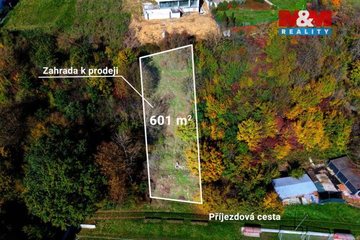 Prodej zahrady, Zlín - Příluky, 601 m2