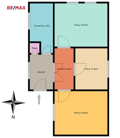 Prodej rodinného domu, Týnec nad Sázavou, 71 m2