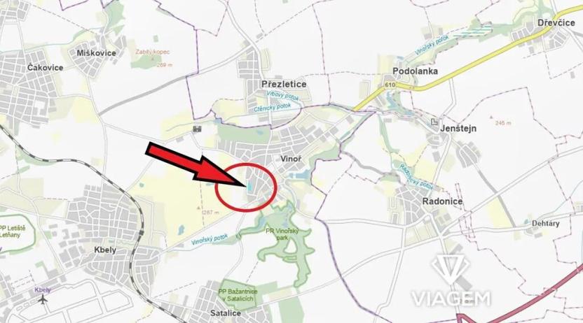 Prodej podílu pole, Praha - Vinoř, 105 m2