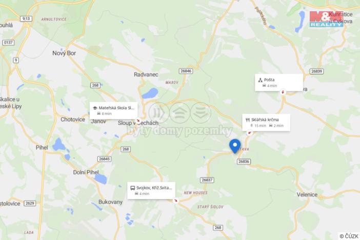 Prodej rodinného domu, Cvikov - Svitava, 144 m2