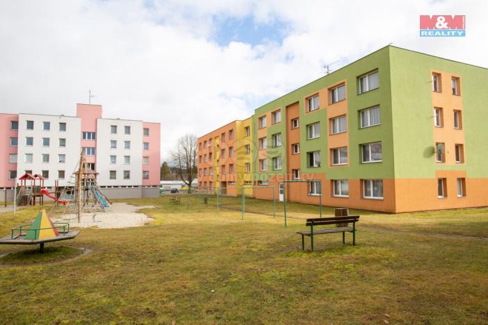 Prodej bytu 3+1, Nová Bystřice, Rybní, 72 m2