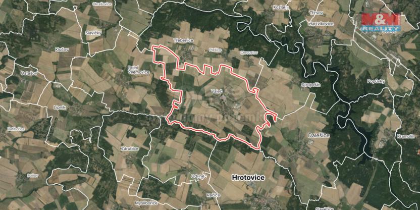 Prodej pozemku pro bydlení, Valeč, 839 m2