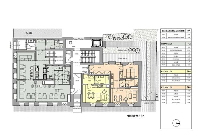 Pronájem restaurace, Abertamy, Vítězná, 209 m2