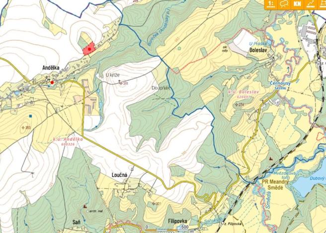 Prodej pole, Višňová, 12383 m2