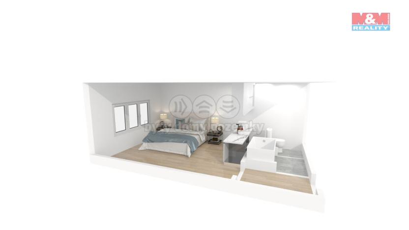 Prodej bytu 1+kk, Plzeň - Doudlevce, Heyrovského, 20 m2