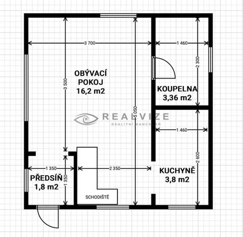 Prodej chaty, Hluboká nad Vltavou, Bašta Bezdrev, 62 m2