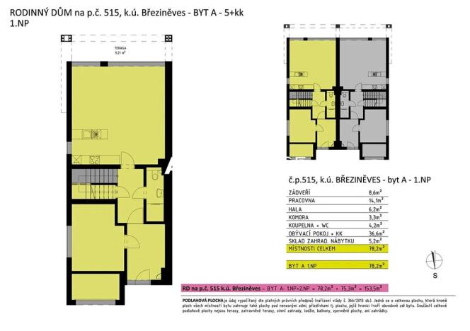 Prodej rodinného domu, Praha - Březiněves, Zvěřinových, 153 m2