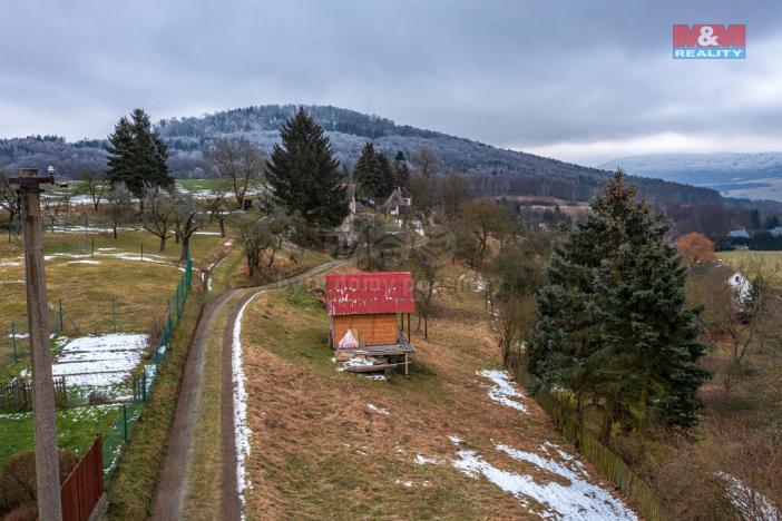 Prodej zahrady, Žandov - Radeč, 1537 m2