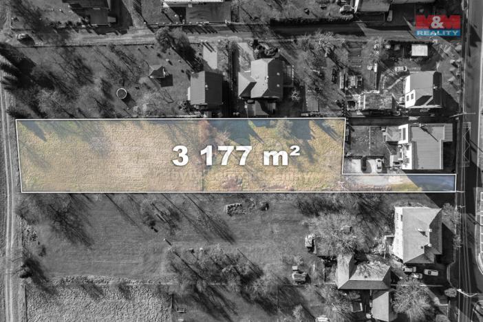 Prodej pozemku pro bydlení, Ostrava - Plesná, 3177 m2