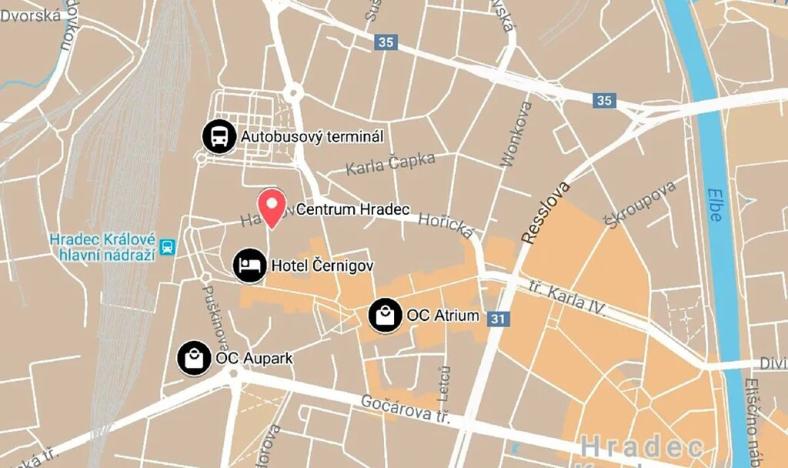 Prodej obchodního prostoru, Hradec Králové, Kollárova, 3447 m2