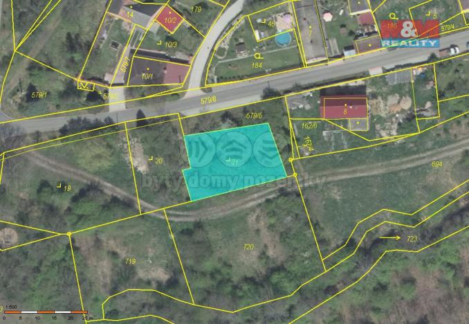 Prodej pozemku pro bydlení, Bitozeves - Tatinná, 508 m2