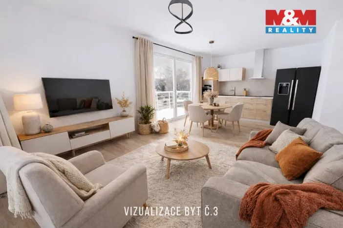 Prodej bytu 2+kk, Žleby, 63 m2