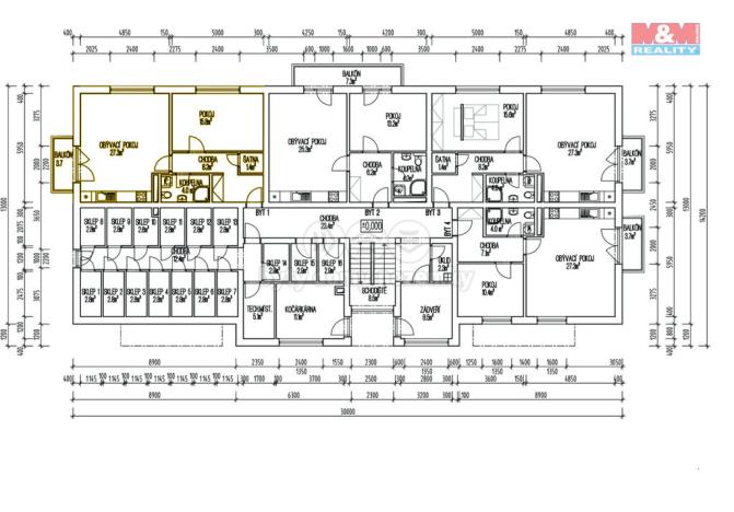 Prodej bytu 2+kk, Žleby, Polní, 63 m2