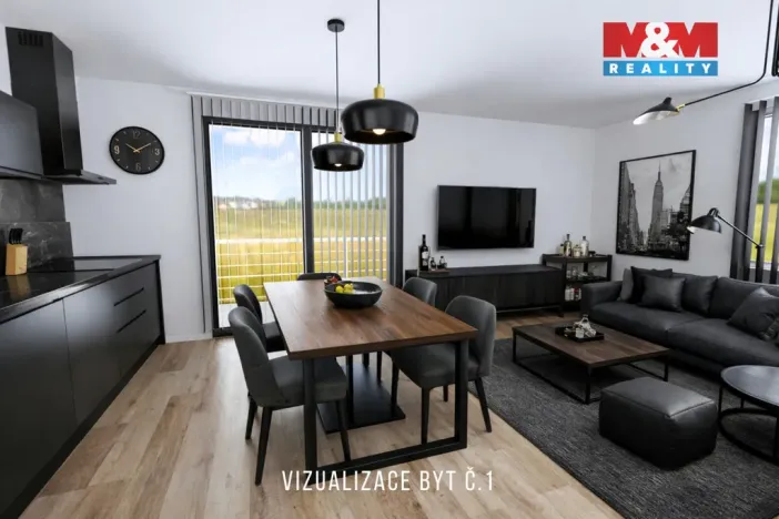 Prodej bytu 2+kk, Žleby, Polní, 63 m2