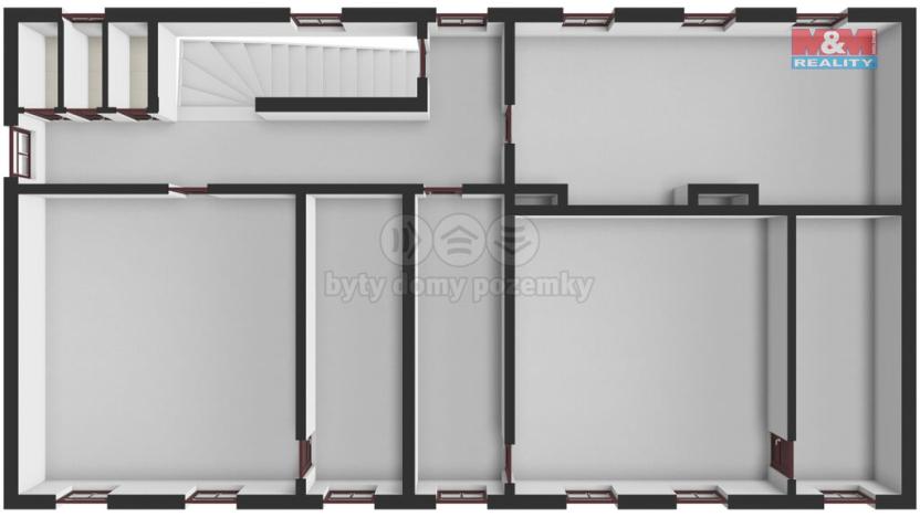 Prodej činžovního domu, Záblatí, 982 m2