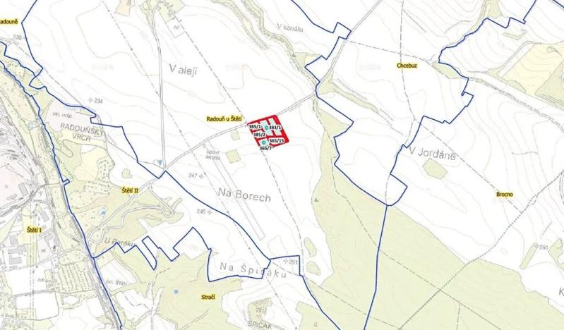 Prodej podílu pole, Štětí, 14932 m2