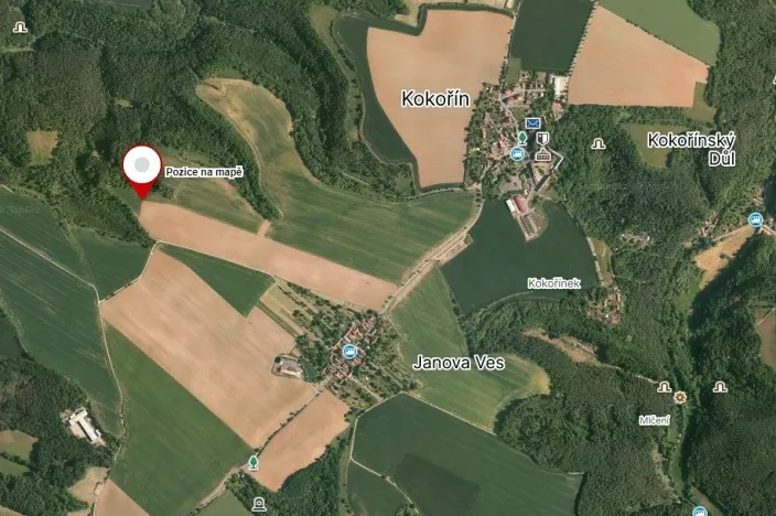 Prodej pole, Kokořín, 7800 m2