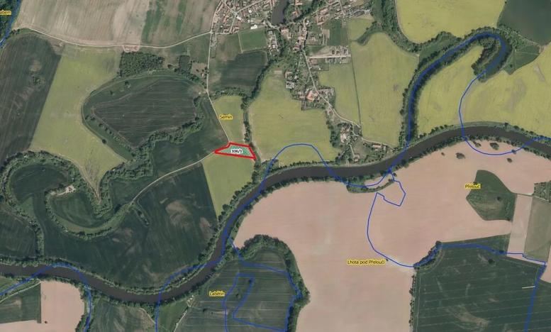 Prodej pole, Semín, 6475 m2