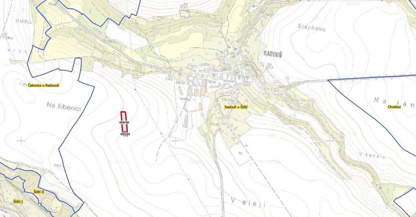 Prodej pole, Štětí, 4640 m2