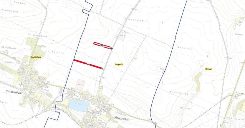 Prodej podílu pole, Hospozín, 6275 m2