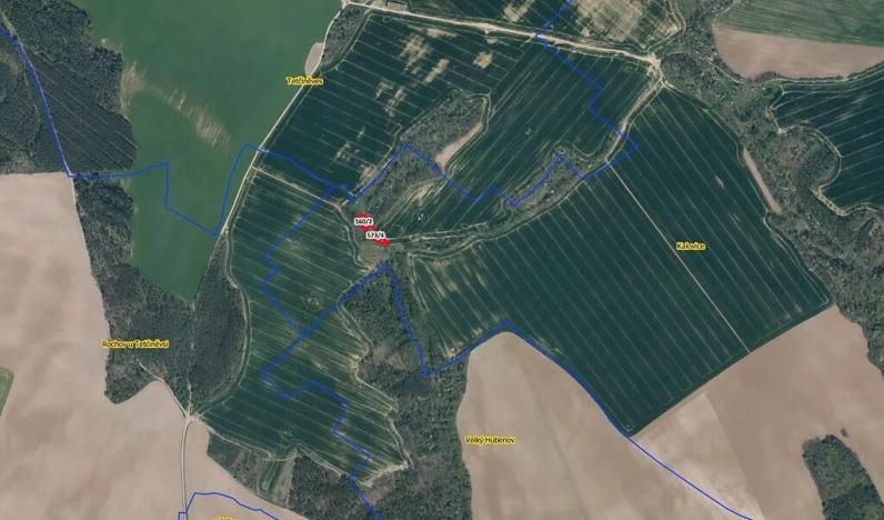 Prodej louky, Úštěk, 1632 m2