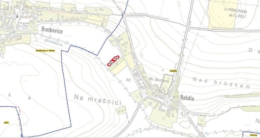 Prodej pole, Černuc, 1154 m2