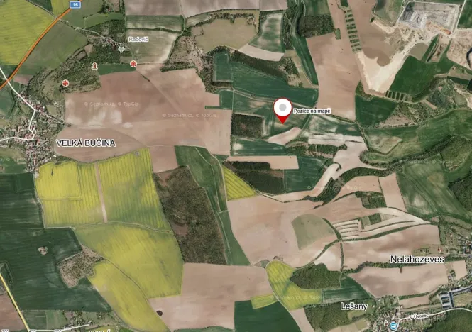 Prodej zahrady, Uhy, 20127 m2