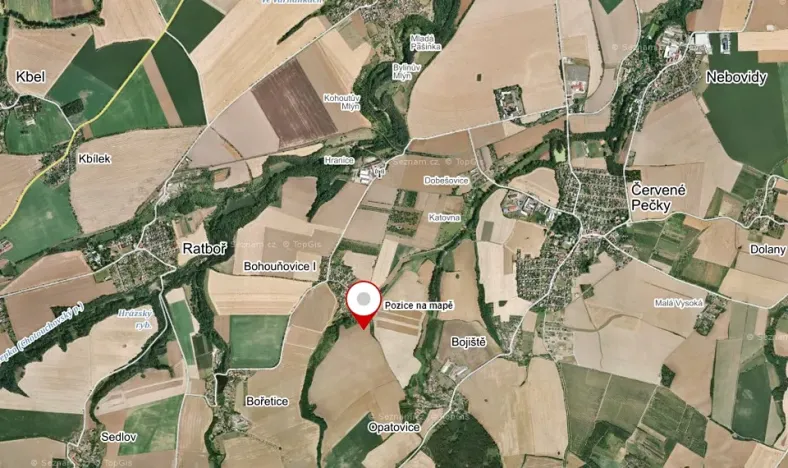 Prodej zahrady, Červené Pečky, 4357 m2