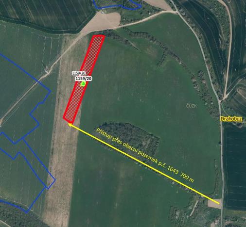 Prodej pole, Drahobuz, 17005 m2