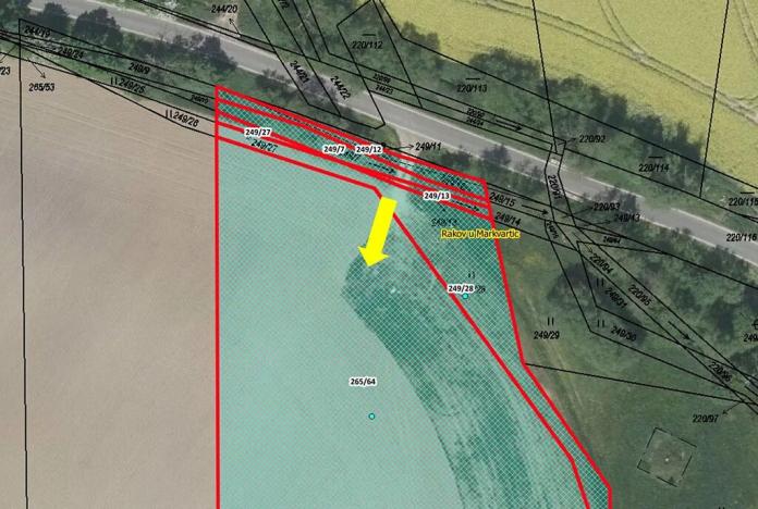 Prodej pole, Markvartice, 9944 m2