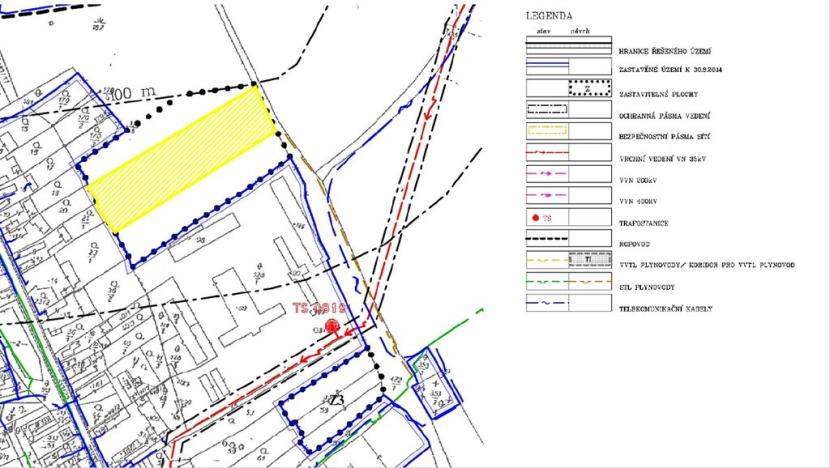 Prodej komerčního pozemku, Jeníkovice, 9416 m2