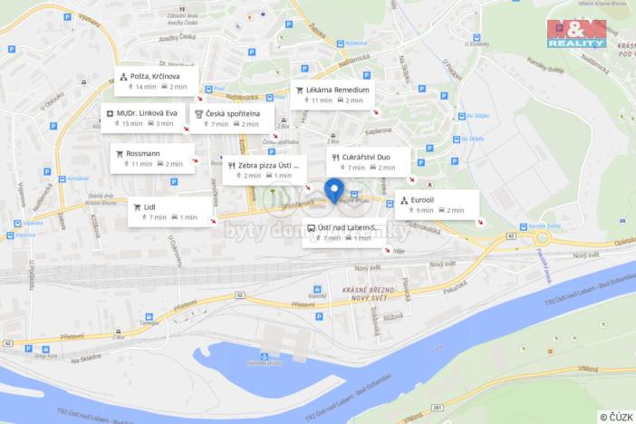 Pronájem skladu, Ústí nad Labem - Krásné Březno, Drážďanská, 500 m2