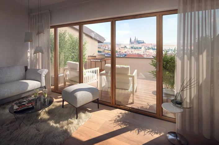 Prodej bytu 1+kk, Praha - Smíchov, Na Plzeňce, 35 m2