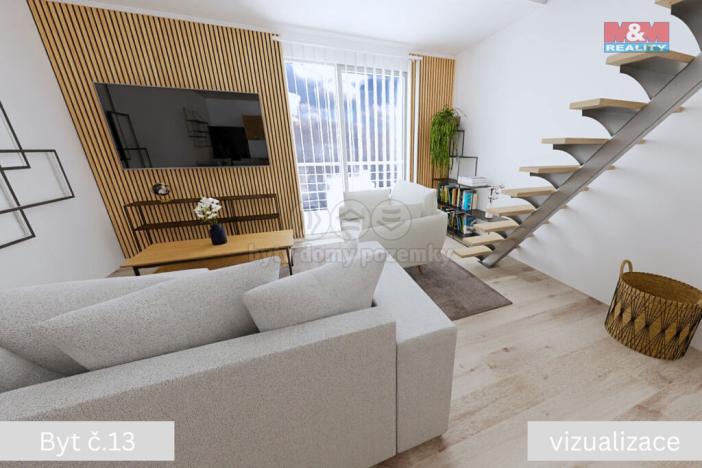 Prodej bytu 3+kk, Žleby, Polní, 79 m2