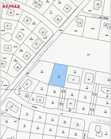Prodej pozemku pro bydlení, Tursko, Na Výsluní, 803 m2
