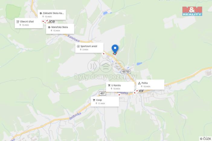 Prodej komerčního pozemku, Kateřinice, 2979 m2