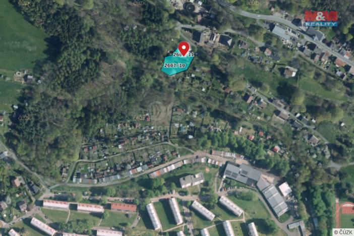 Prodej zahrady, Horní Slavkov, 1661 m2