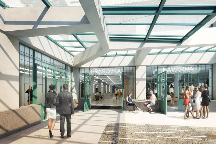 Pronájem kanceláře, Praha - Vysočany, Kolbenova, 244 m2