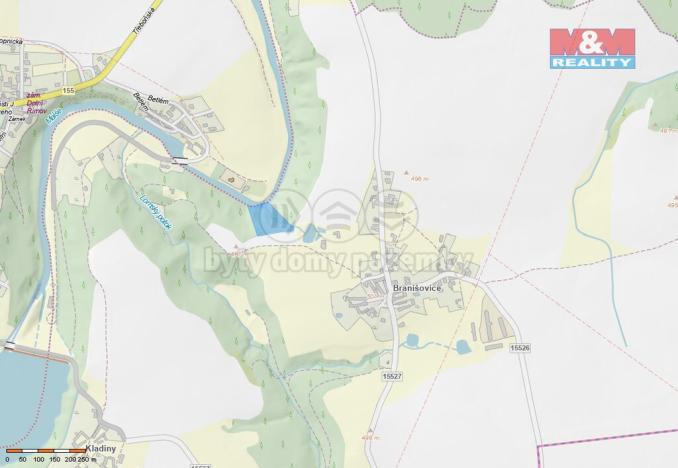 Prodej lesa, Římov - Branišovice, 9272 m2