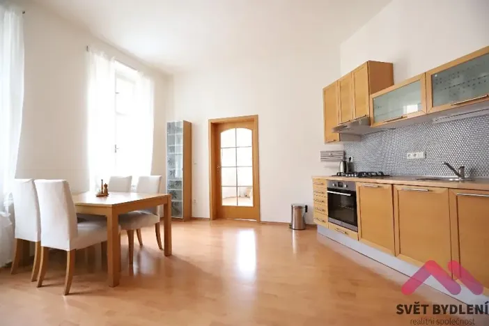 Pronájem bytu 2+kk, Praha - Nové Město, Koubkova, 50 m2