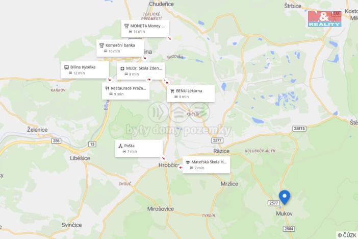 Prodej pozemku, Hrobčice - Mukov, 3912 m2