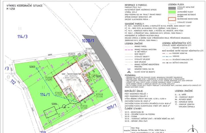 Prodej pozemku pro bydlení, Kozárovice, 1397 m2