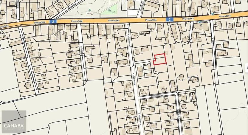 Prodej pozemku pro bydlení, Pardubice, 574 m2