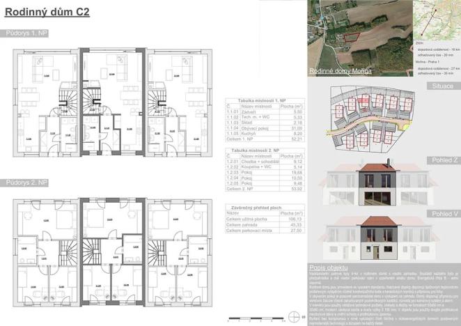 Prodej bytu 4+kk, Mořina, 106 m2
