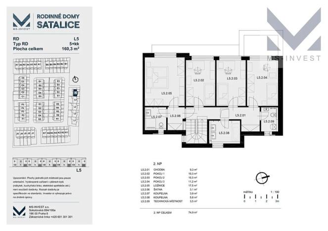 Prodej rodinného domu, Praha - Satalice, Trabantská, 160 m2